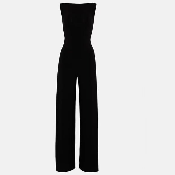 Norma Kamali Elegant Black  Jumpsuit S - Picture 2 of 6